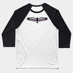 Fly With Pride, Raven Series - Demisexual Baseball T-Shirt